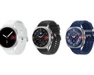 Rendering non ufficiali di Galaxy Watch8 (a sinistra), Galaxy Watch8 Classic (al centro) e Galxy Watch Ultra 2025 (a destra). (Fonte immagine: Android Headlines)