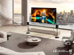 LG sta riportando in auge la sua Wallpaper TV con un nuovo box wireless e un pannello OLED più luminoso. (Fonte: LG)