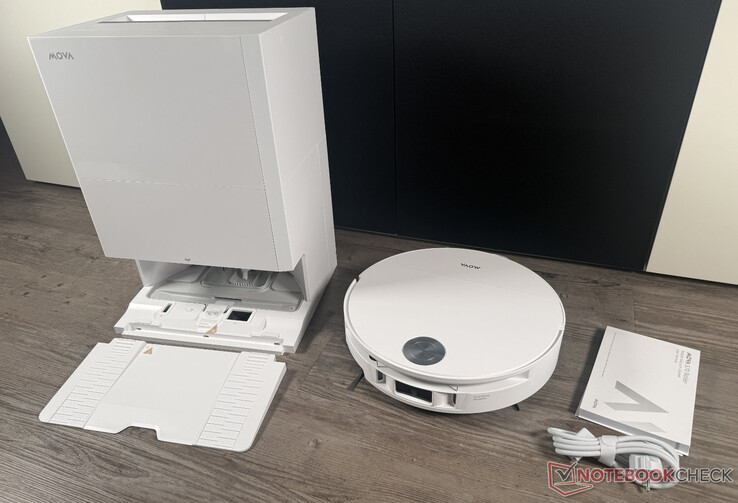 L'ambito di consegna molto gestibile del rullo Mova S70