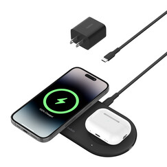 Caricatore wireless BoostCharge Pro 2-in-1 Qi2 (fonte: Belkin)