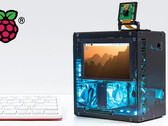 Pironman 5 Pro Max è un PC a torre con touchscreen da 4,3 pollici, supporto per la fotocamera e doppi altoparlanti stereo