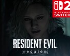 Viene mostrato il banner di Resident Evil Requiem Switch 2 (Fonte: Nintendo of America YouTube con modifiche)