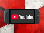 Viene mostrata l'applicazione YouTube su Switch 2 (Fonte: Google YouTube, Nintendo of America con modifiche)