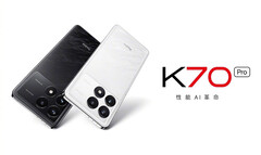 Si dice che Xiaomi aggiungerà i colori blu e viola alle versioni bianche e nere del Redmi K70 Pro che ha già mostrato. (Fonte: Xiaomi)