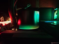 Aorus Waterforce X II 360: Effetti RGB alla base della pompa