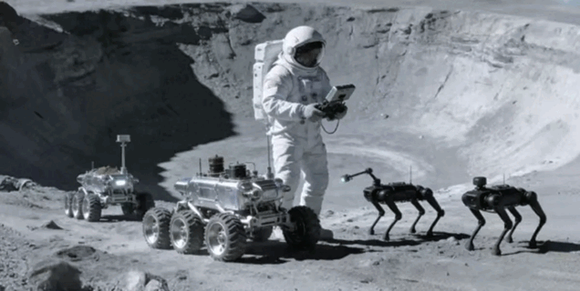 La Cina vuole inviare cani robot sulla Luna — non solo per motivi di lavoro, ma anche come compagni degli astronauti.