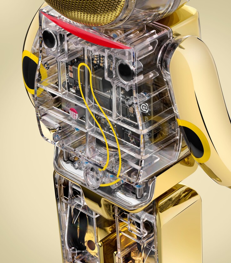 Vista posteriore dell'altoparlante Bluetooth Be@rbrick Audio x Maneki Neko. (Fonte immagine: Be@rbrick Audio)