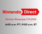 Viene mostrato il banner del Nintendo Direct Partner Showcase (Fonte: account Nintendo of America X con modifiche)