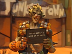 Il personaggio di Overwatch 2, Junkrat (Jamison Fawkes).