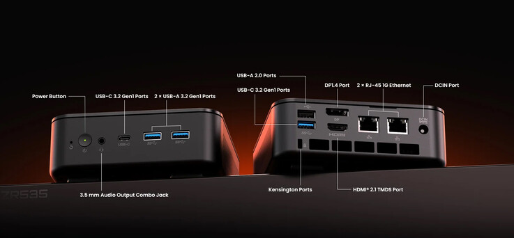 Configurazione delle porte del mini PC
