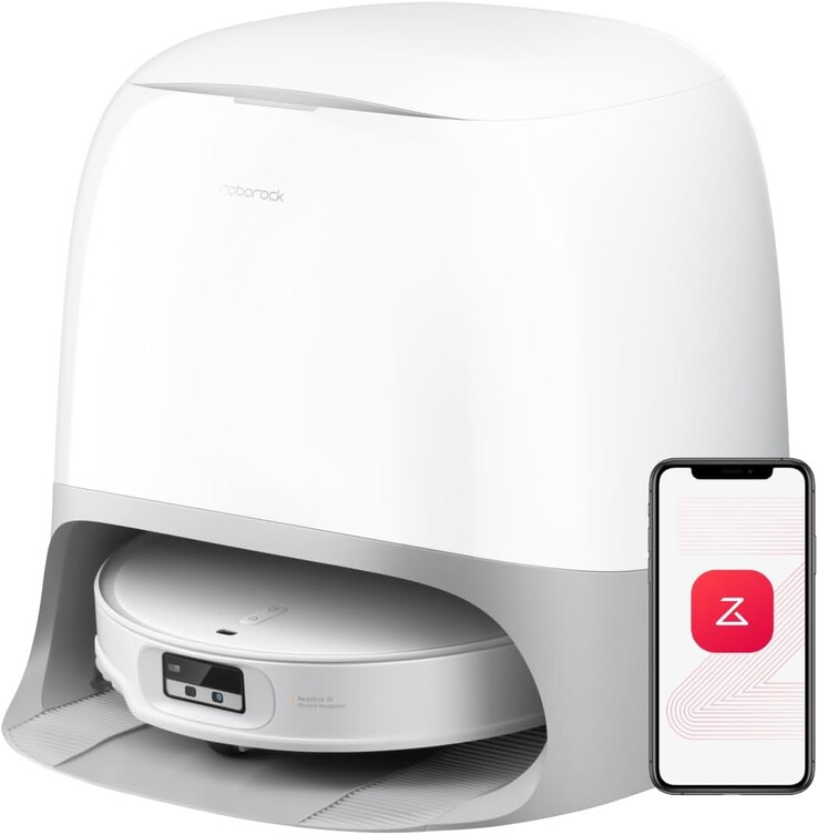 Il robot aspirapolvere e mocio Roborock Qrevo CurvX (fonte: Roborock)