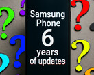 Samsung promette aggiornamenti a lungo termine per i suoi smartphone economici. Ma l'azienda ha anche una grossa lacuna in vista. (Immagine creata con ChatGPT)
