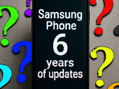 Samsung promette aggiornamenti a lungo termine per i suoi smartphone economici. Ma l'azienda ha anche una grossa lacuna in vista. (Immagine creata con ChatGPT)