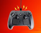 Lo Steam Controller è in grado di "muoversi" sul piano di un tavolo grazie al suo motore a vibrazione.