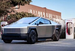 Tesla Cybertruck. La casa automobilistica ha detenuto meno del 50% del mercato EV della California per la prima volta nel primo trimestre del 2025 (Fonte: Inside EVs)