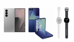Un leaker ha commentato la disponibilità dei nuovi prodotti Samsung Galaxy Watch 8, Watch Ultra (2025), Galaxy Z Fold7, Flip7 e Flip7 FE. (Fonte: Evan Blass)