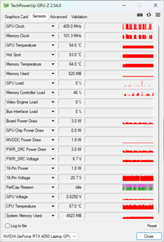 GPU-Z: GPU per computer portatili Nvidia GeForce RTX 4050