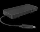 L'USB-C Dual Display Travel Dock può ricaricare un computer portatile fino a 100 W con un alimentatore compatibile. (Fonte: Lenovo)