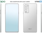 Il nuovo brevetto di OPPO. (Fonte: LetsGoDigital)