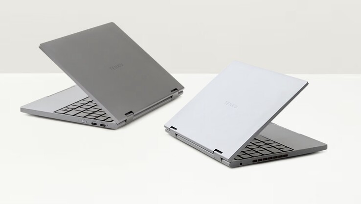 Il laptop Tenku Note Pro AI presenta un design elegante e minimalista ed è disponibile nelle varianti di colore argento e grigio scuro