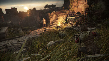 Un'immagine che mostra un nemico in A Plague Tale: Requiem.