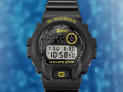 Il Casio G-Shock DW-6900FS presenta il testo '30 Japan' proprio sopra il display. (Fonte immagine: @geesgshock su Instagram)