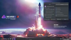 Installatore di EndeavourOS 2024.06.25 con sfondo anniversario (Fonte: EndeavourOS)