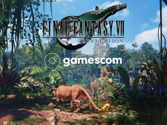 Banner per Final Fantasy 7 Revelation alla Gamescom 2026