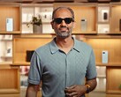 Android Il CEO Sameer Samat ha indossato i nuovi Google Glass al Android Show. (Fonte immagine: Google)