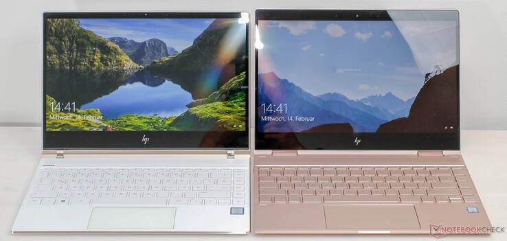 Lo Spectre 13 a sinistra, lo Spectre x360 a destra.