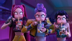 Cacciatori di demoni KPop - Rumi, Mira e Zoey (Fonte immagine - Netflix)