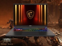 MSI Vector 16 HX AI pesa circa 2,7 kg (5,95 libbre). (Fonte immagine: MSI, Bethesda, a cura)