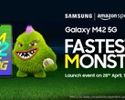 Samsung prende in giro il Galaxy M42 5G. (Fonte: Amazon)