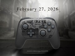 Il controller Nintendo Switch 2 Pro a tema Resident Evil Requiem. (Fonte: Nintendo)