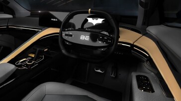 L'abitacolo di Mahindra Batman EV (Fonte: Mahindra)