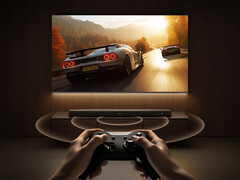 Il nuovo altoparlante TV a 5.1.2 canali costa circa 281 dollari in Cina. Nella foto: un&#039;immagine promozionale della soundbar. (Fonte: Xiaomi)