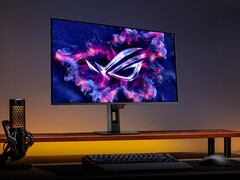 Il ROG Strix OLED XG32UQDMS è un altro monitor da gioco OLED da 32 pollici, 4K, 240 Hz, di Asus.