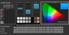 Calman ColorChecker calibrato