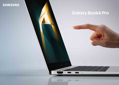 Galaxy Book4 Pro 14 pollici misura 312,3 x 223,8 x 11,6 mm e pesa 1,23 kg. (Fonte immagine: Samsung)