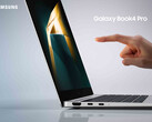 Galaxy Book4 Pro 14 pollici misura 312,3 x 223,8 x 11,6 mm e pesa 1,23 kg. (Fonte immagine: Samsung)