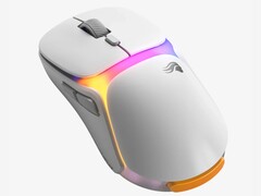 Glorious Modello O3 Wireless in bianco. (Fonte: Glorious)