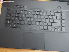 Asus ROG Zephyrus S15 - dispositivi di Input