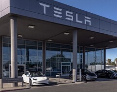 Un centro di assistenza Tesla (Fonte: Tesla)