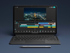 Amazon Alexa Tablet 12 Pro è disponibile con una tastiera e uno stilo a un costo aggiuntivo.