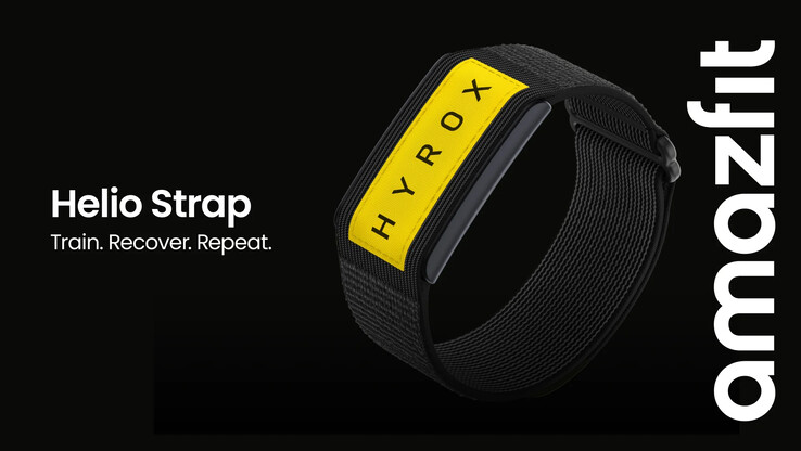 L'Amazfit Helio Strap HYROX Edition. (Fonte: Amazfit)