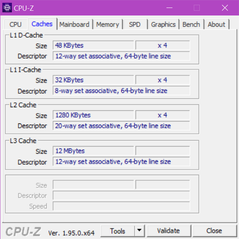 Cache CPU-Z