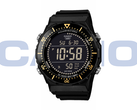 Il Casio AE-1700H-1B (nella foto) avrà accenti dorati e un display negativo. (Fonte immagine: Casioblog - modificato)
