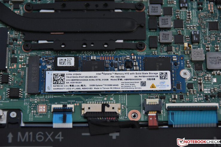 L'SSD NVMe interno