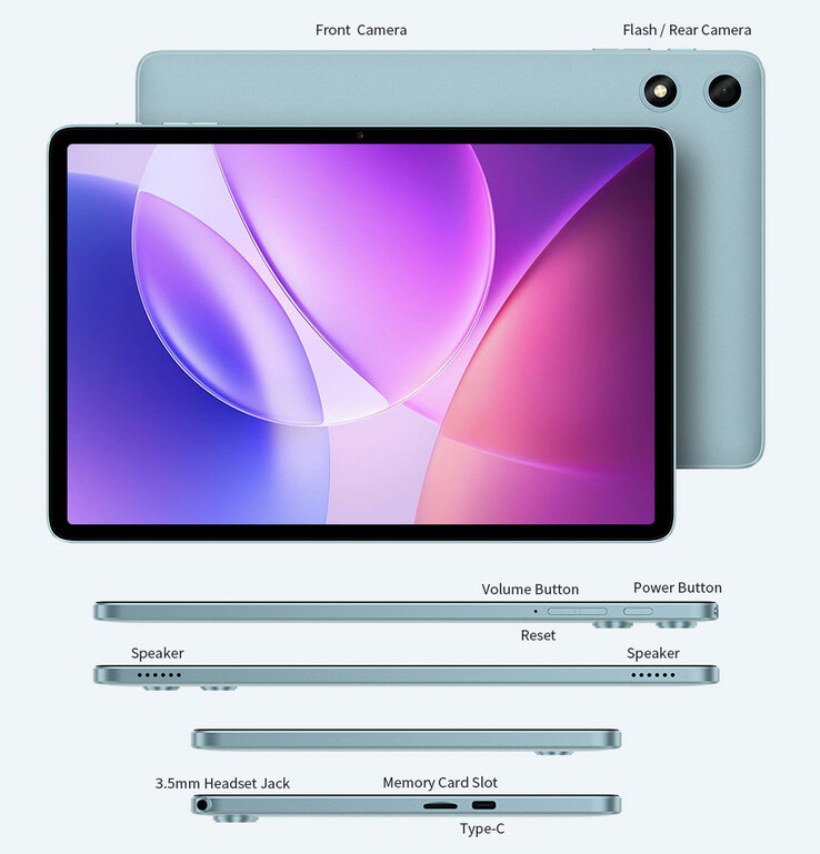 Caratteristiche principali del design del tablet