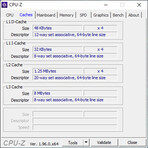 CPU-Z: Cache